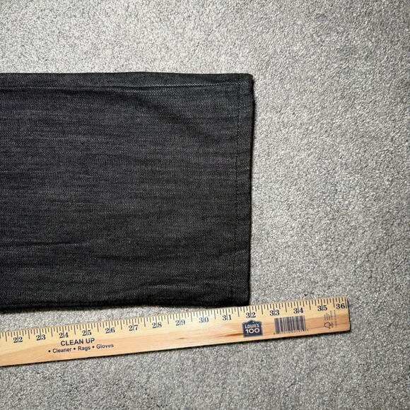 Y2K Red Ape Jeans Men's 40 x 32 Black Denim Embroidered Heavy Hip Hop 90s - Picture 7 of 7